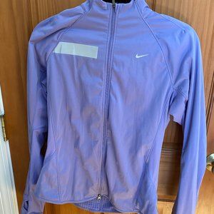 Nike Women's Purple Running Zip-Up Jacket
